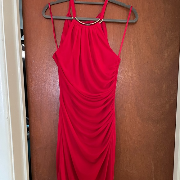 Le Chateau Red Dress - Picture 1 of 3